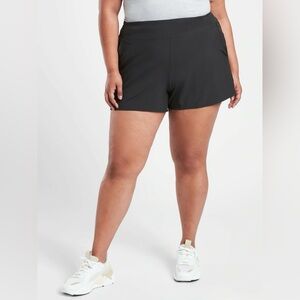 Athleta Brooklyn Shorts Black Size 20 Travel Athleisure
